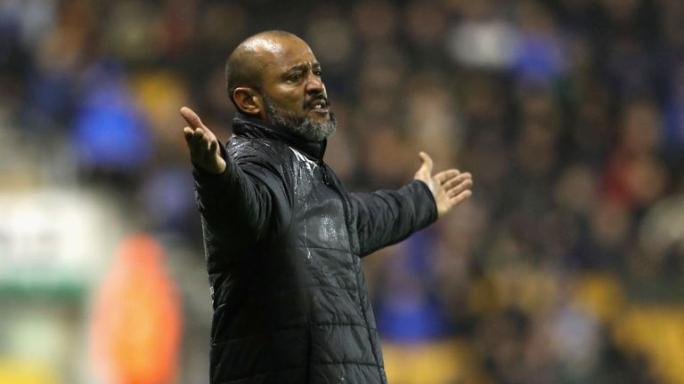 Nuno could make changes to his Wolves side