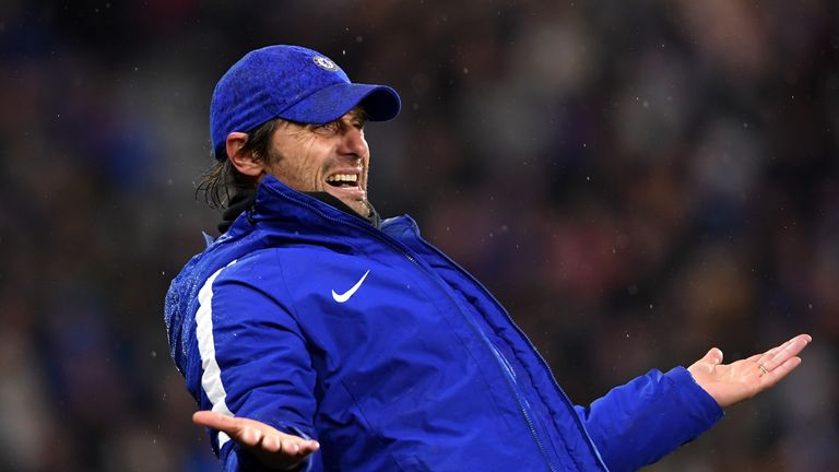 Antonio Conte has previously suggested he has little say in Chelsea's transfer policy
