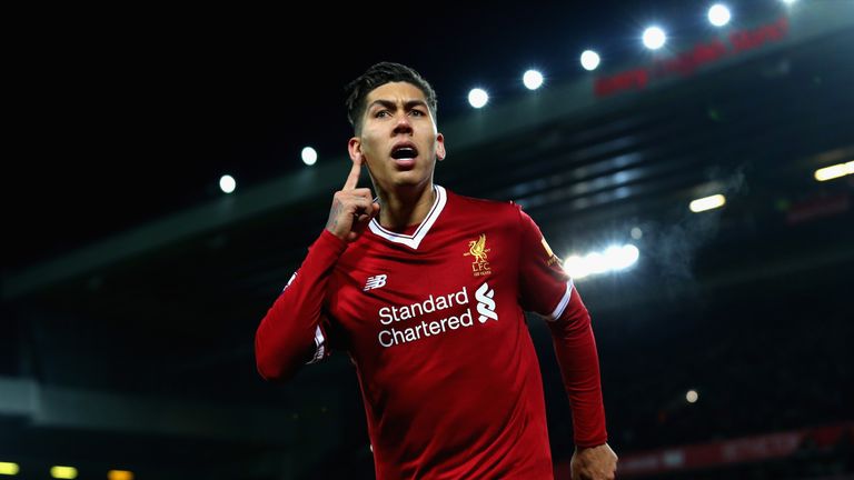 Roberto Firmino says Liverpool like playing against the other top English clubs
