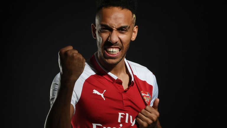 Arsenal are understood to have paid around £60m for Aubameyang