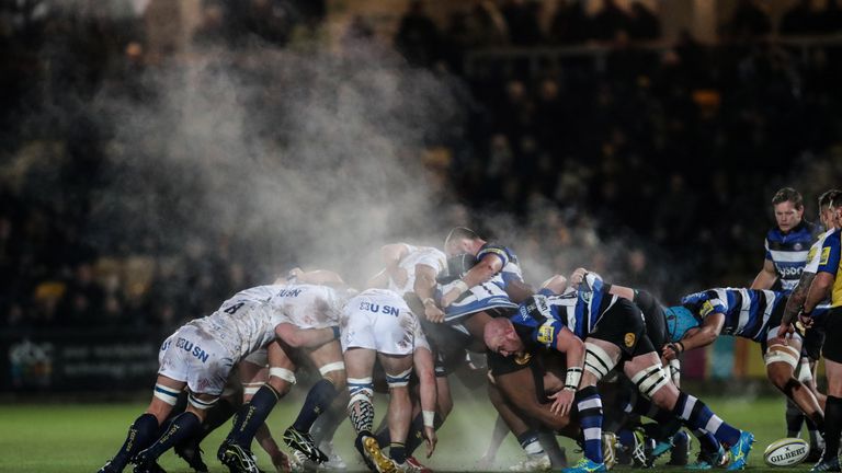 Worcester were second best in almost every area to Bath