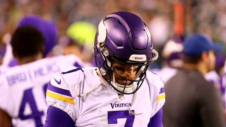 Case Keenum enjoyed his best season last year with the Vikings but has not been tagged