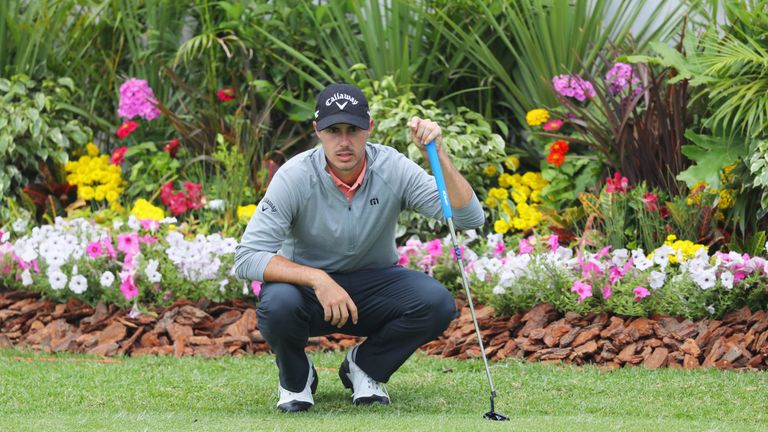 European Tour rookie Chase Koepka set the early pace on seven under