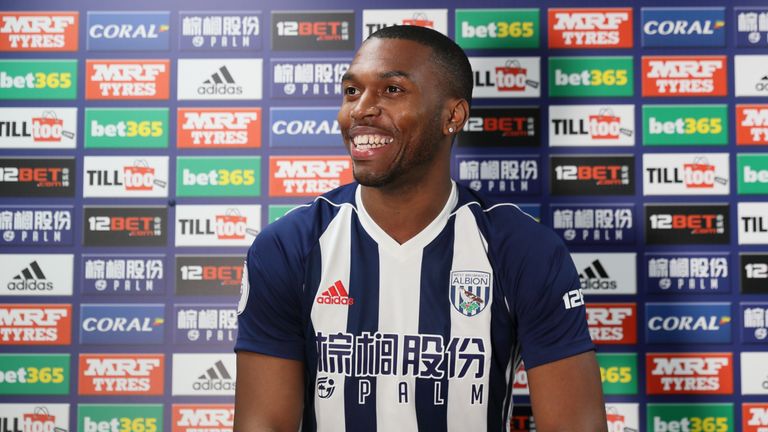 Sturridge has joined West Brom. Credit: West Bromwich Albion FC