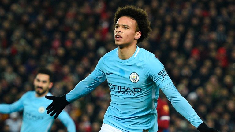Leroy Sane has been out injured since the end of last month