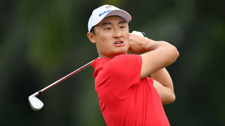 Haotong Li enjoyed an impressive week for the Asia team