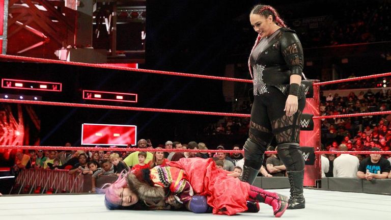 Nia Jax is currently slated to face Asuka in singles competition at Elimination Chamber, live on Sky Sports Box Office