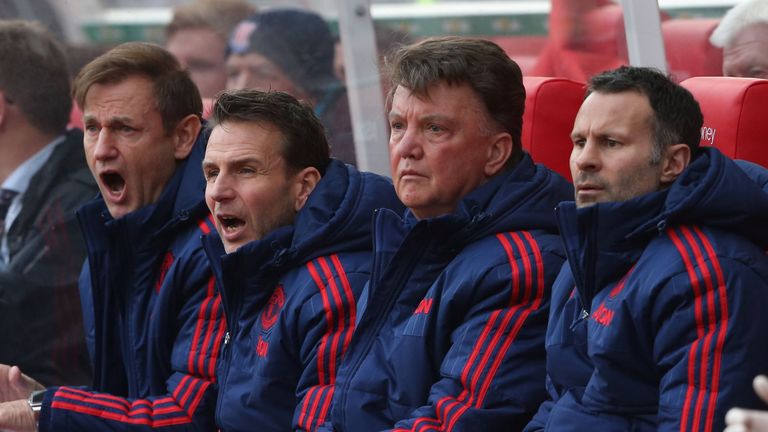 Giggs spent two seasons as Louis Van Gaal's assistant at Manchester United