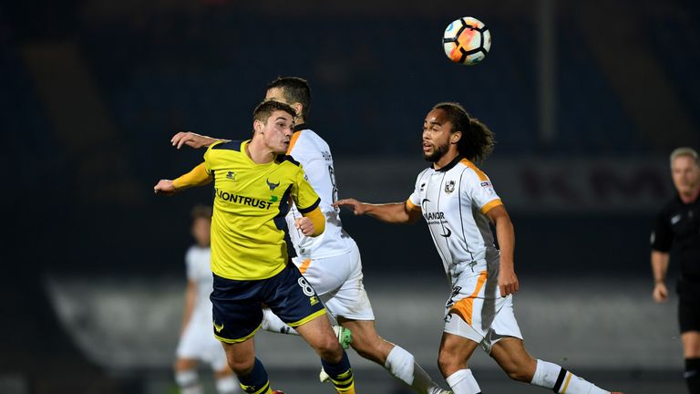 Midfielder Ryan Ledson is a former Everton academy player
