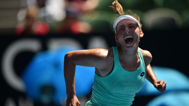 Surprise semi-finalist Mertens ready for more Melbourne magic Surprise semi-finalist Mertens ready for more Melbourne magic