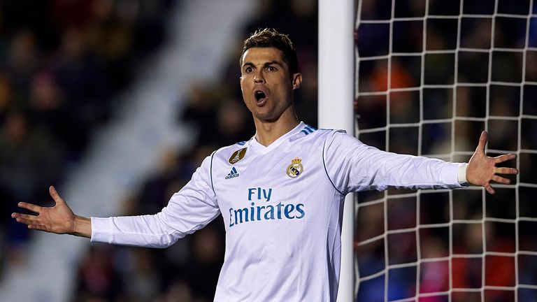 Ronaldo has endured a difficult season in La Liga