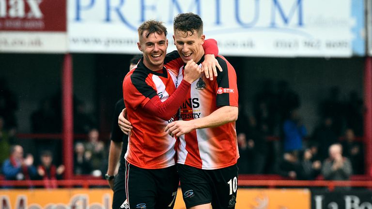Northern Premier League leaders Altrincham FC are supporting the Football v Homophobia campaign