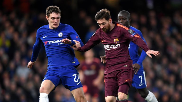 Barca host Chelsea in the second leg of their Champions League last-16 tie