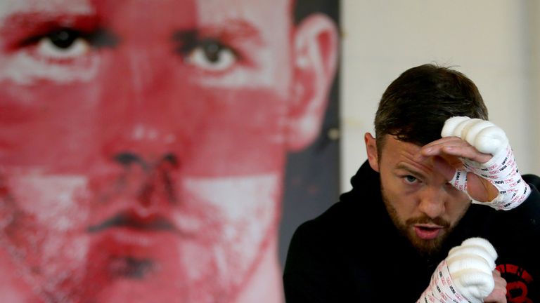 Andy Lee won the WBO title after beating Russian Matt Korobov in 2014