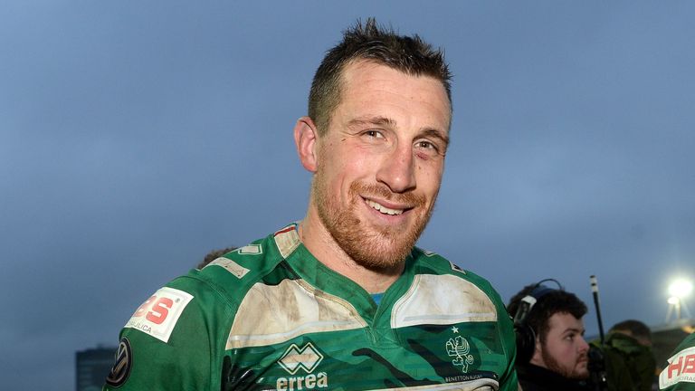 Benetton picked up a record fifth PRO14 victory in succession on Sunday