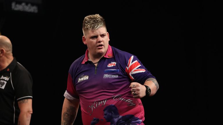 Corey Cadby won his first PDC ranking title. Picture Credit: PDC