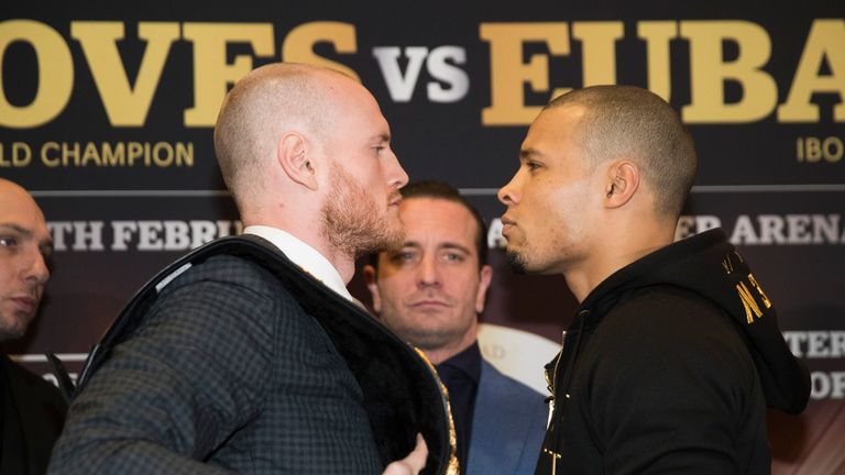 George Groves and Chris Eubank Jr meet in the World Boxing Super Series semi-final on Saturday