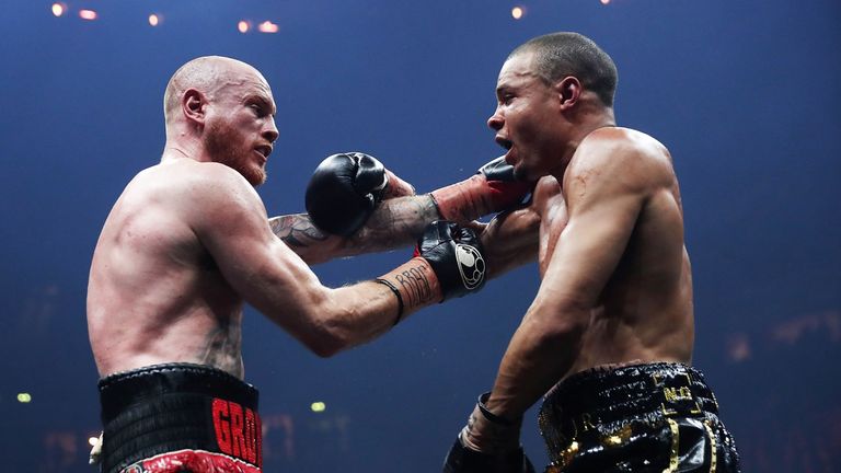 Groves completed a points victory over Eubank Jr in Manchester