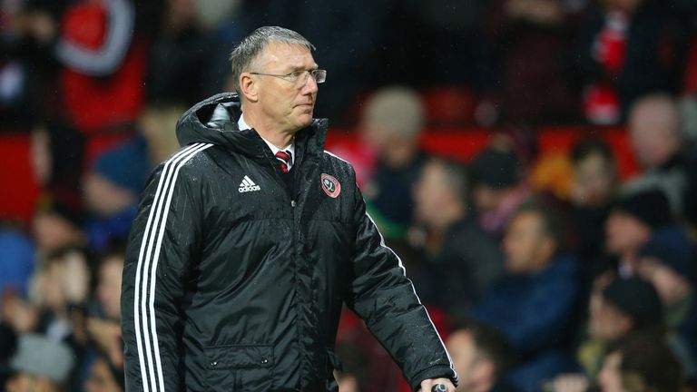 Nigel Adkins struggled during his spell at Sheffield United