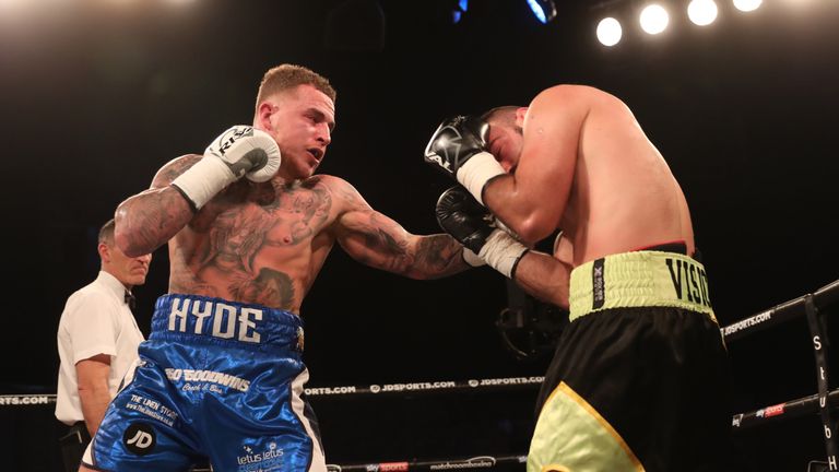 Sam Hyde completed a points victory on his return from injury