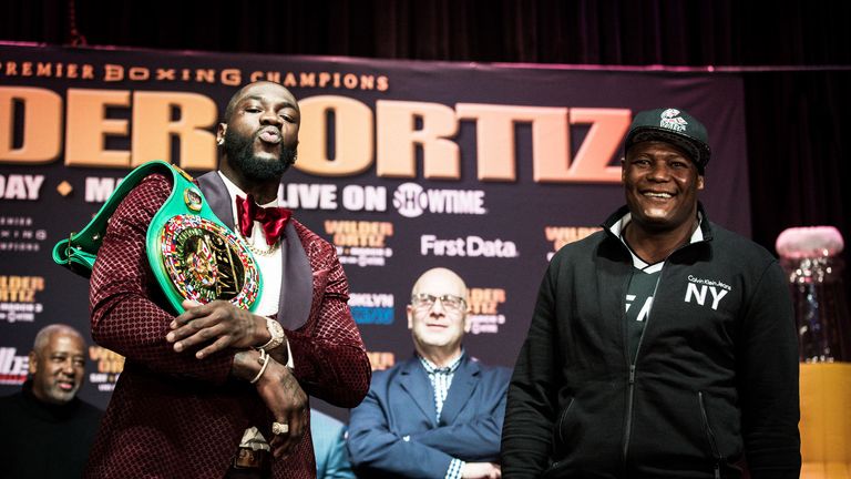 Deontay Wilder defends his WBC belt against Luis Ortiz, live on Sky Sports 