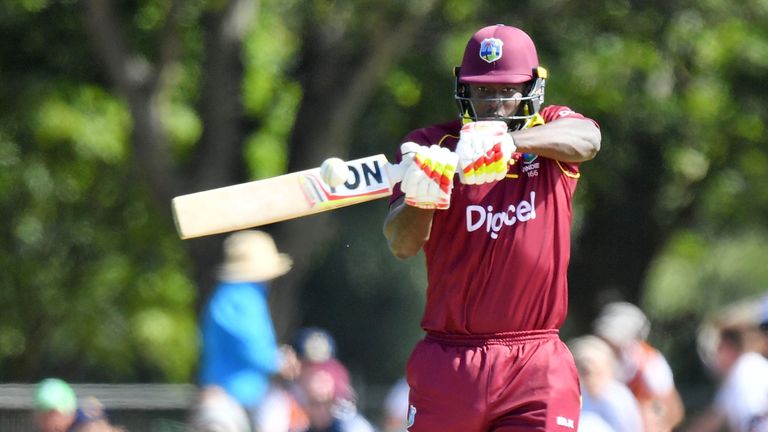 Jason Holder finished one run shy of a century