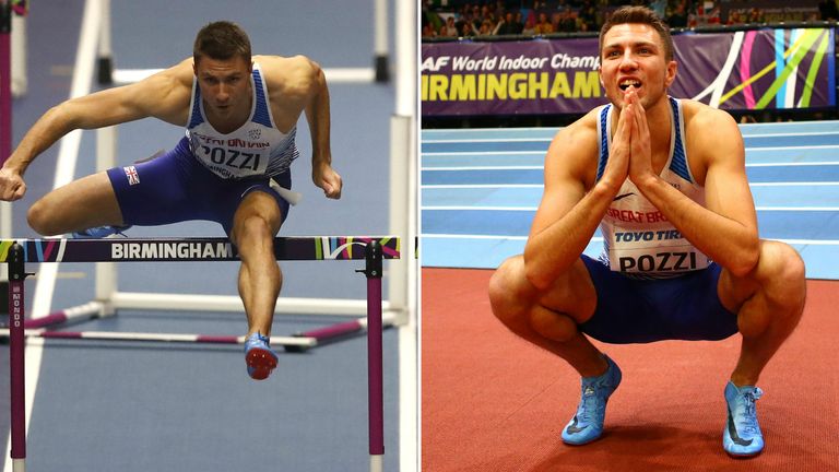 Andrew Pozzi faced an anxious wait before being crowned world champion