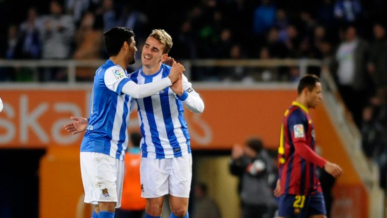 Vela has never hit the same heights as Antoine Griezmann