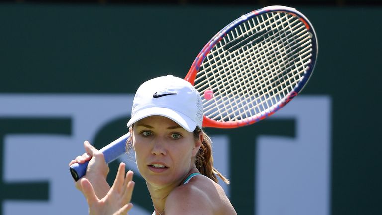 Danielle Collins is enjoying a dream run in California