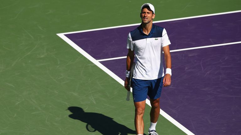 Novak Djokovic's frustrations have continued this season