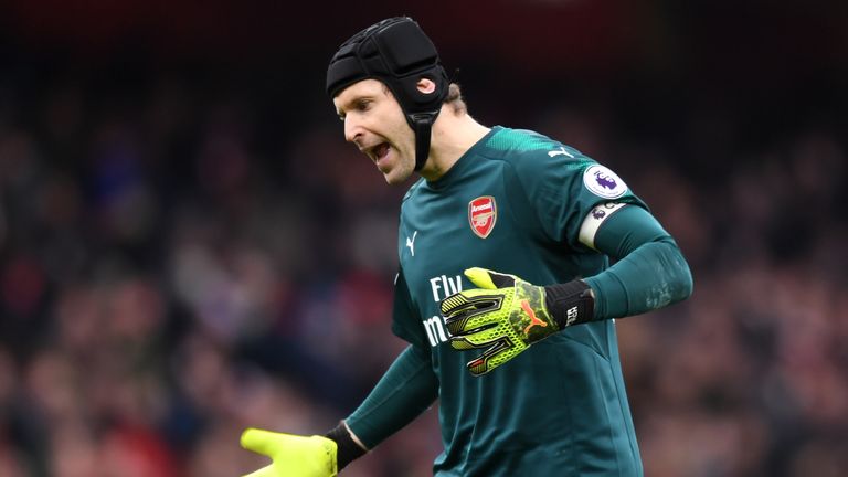Cech is the first goalkeeper to achieve the feat in the Premier League's history.