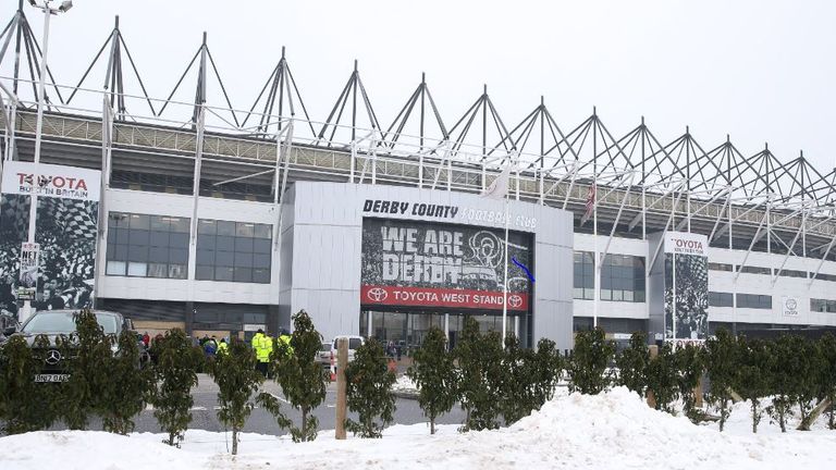 The initial fixture between Derby and Cardiff was postponed last month