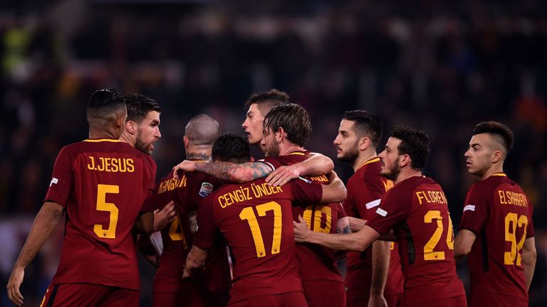 Roma face Liverpool in the Champions League semi-finals