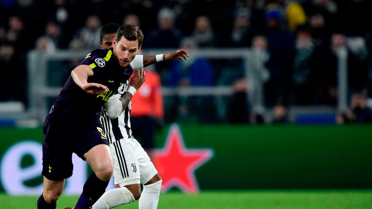 Jan Vertonghen has returned to Tottenham training after an ankle injury