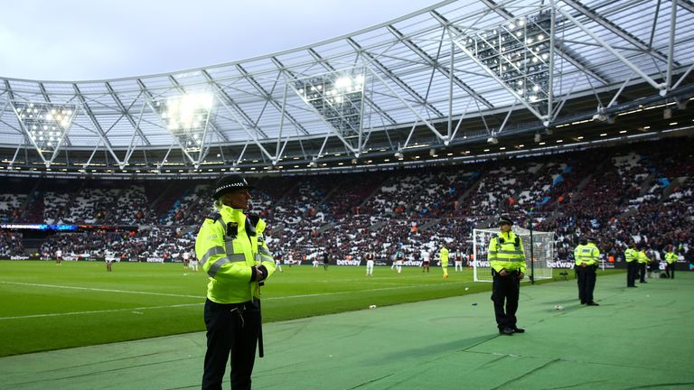 The FA are considering charging West Ham over the supporter unrest
