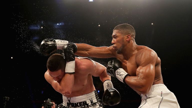 Joshua went the distance against Joseph Parker