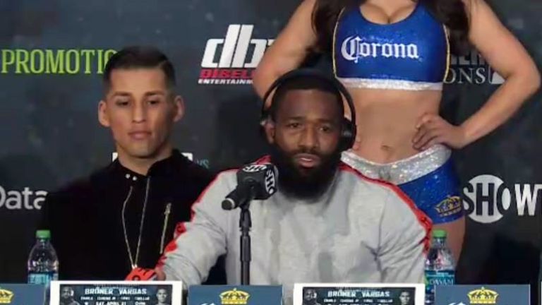 Adrien 'The Problem' Broner is back in action on Sky Sports this weekend