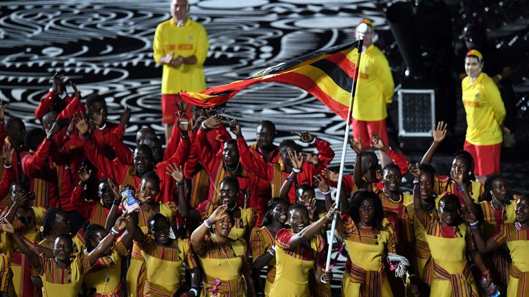 Two members of Uganda's Commonwealth Games team have gone missing