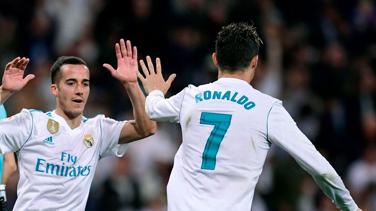 Cristiano Ronaldo celebrates scoring the equaliser