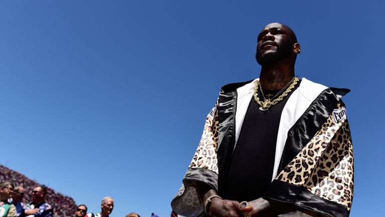 Wilder holds the WBC belt