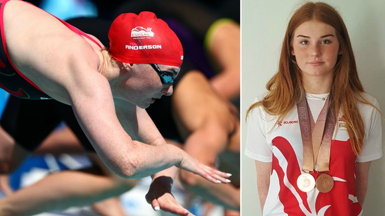 Freya Anderson enjoyed an action-packed Commonwealth Games