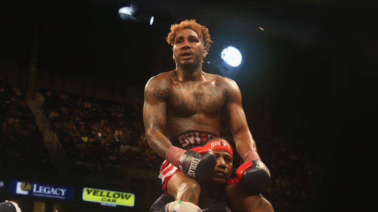 Jarrett Hurd unified the IBF and WBA junior-middleweight titles after a split decision victory