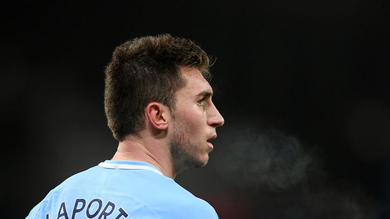 Aymeric Laporte was a &#163;57m signing from Athletic Bilbao in January