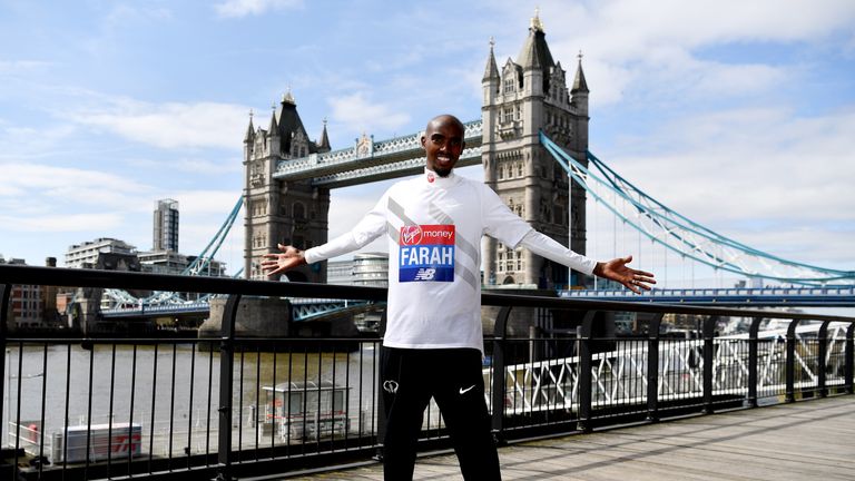 Farah retired from track running in 2017