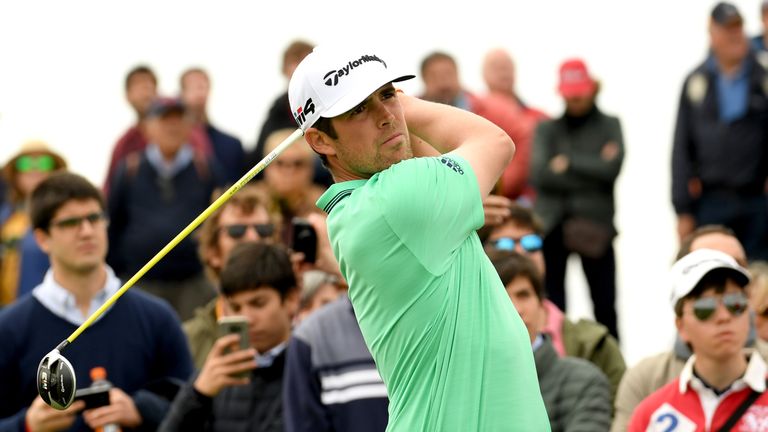 Elvira was in a share of the lead until his costly error at the 17th