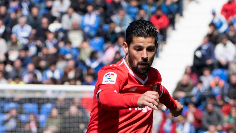Nolito scored for Sevilla