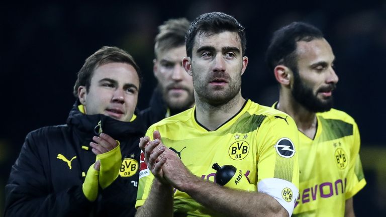 Sokratis Papastathopoulos is reportedly set to leave Borussia Dortmund