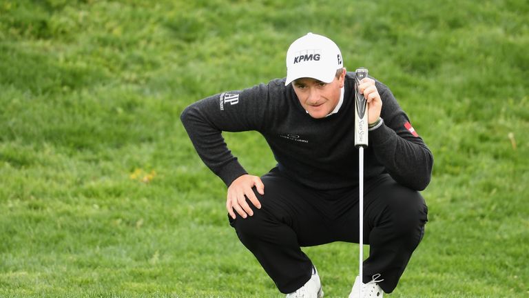 Paul Dunne will take a three-shot lead into the weekend