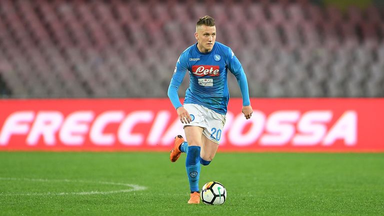 Poland's Piotr Zielinski has become an important player for Napoli