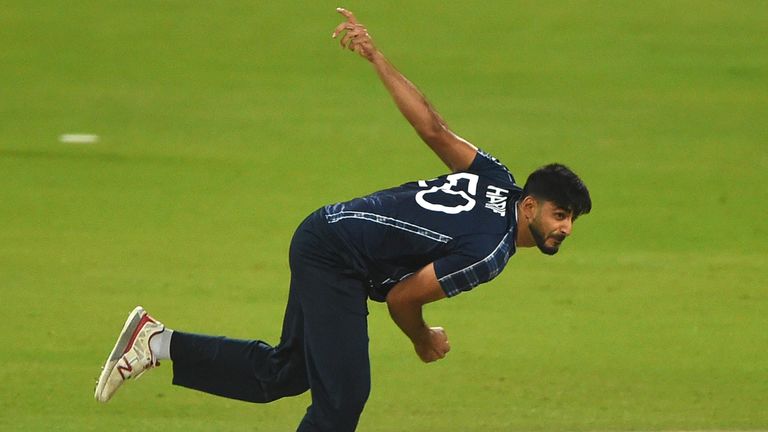 Scotland's Safyaan Sharif took 15 wickets at 14.40 in the ICC World Cup Qualifiers